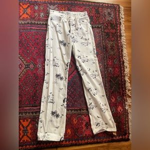 Reformation Tattoo Print Jeans